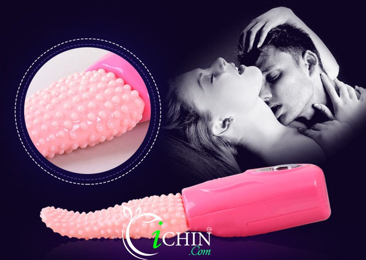 Lưỡi giả 3 tần số rung massage âm vật silicon y tế an toàn