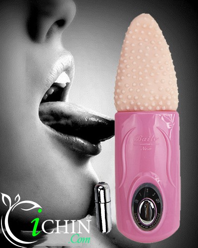 Lưỡi giả 3 tần số rung massage âm vật silicon y tế an toàn