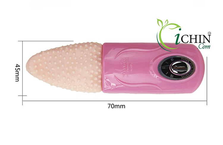 Lưỡi giả 3 tần số rung massage âm vật silicon y tế an toàn