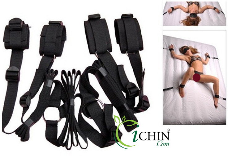 Dây trói tay chân Bondage nhiều tư thế da mềm cao cấp