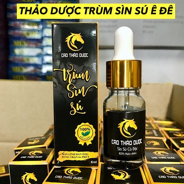 Trùm sìn sú 10ml dạng xịt Ê Đê thảo dược cô đặc hiệu quả