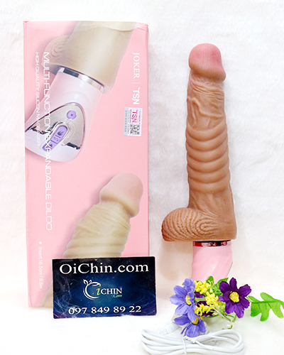 TSN Joker siêu mềm rung thụt tỏa nhiệt USB sạc tiện lợi TSN Joker siêu mềm rung thụt tỏa nhiệt USB sạc tiện lợi