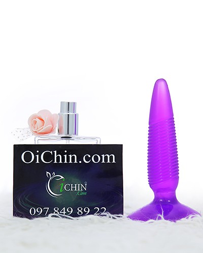 Đồ chơi hậu môn Twister Anal silicone mềm mại nhiều vân êm ái