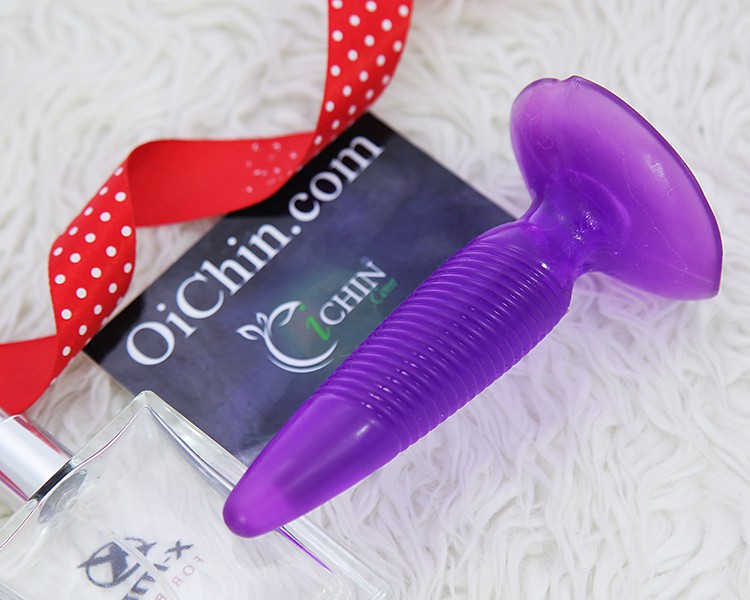 Đồ chơi hậu môn Twister Anal silicone mềm mại nhiều vân êm ái