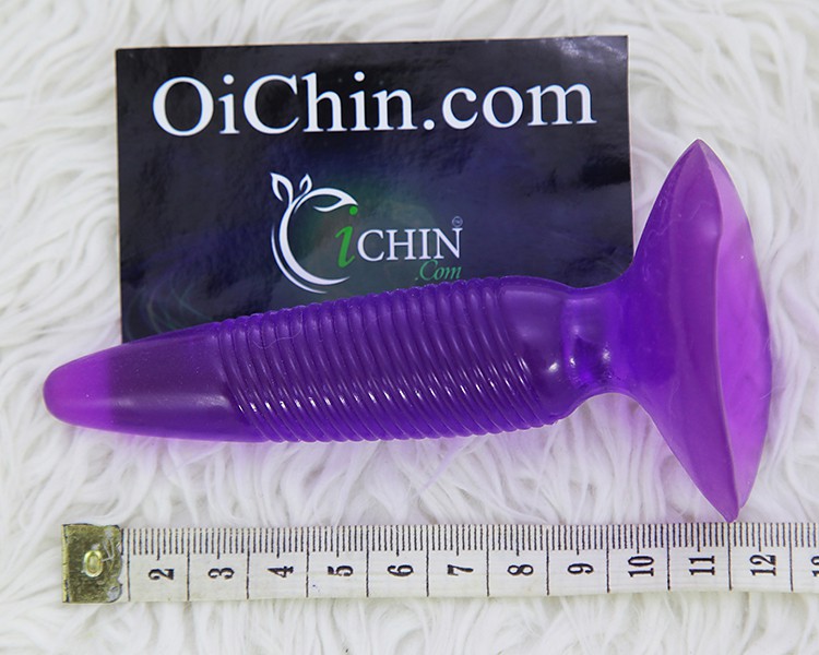 Đồ chơi hậu môn Twister Anal silicone mềm mại nhiều vân êm ái