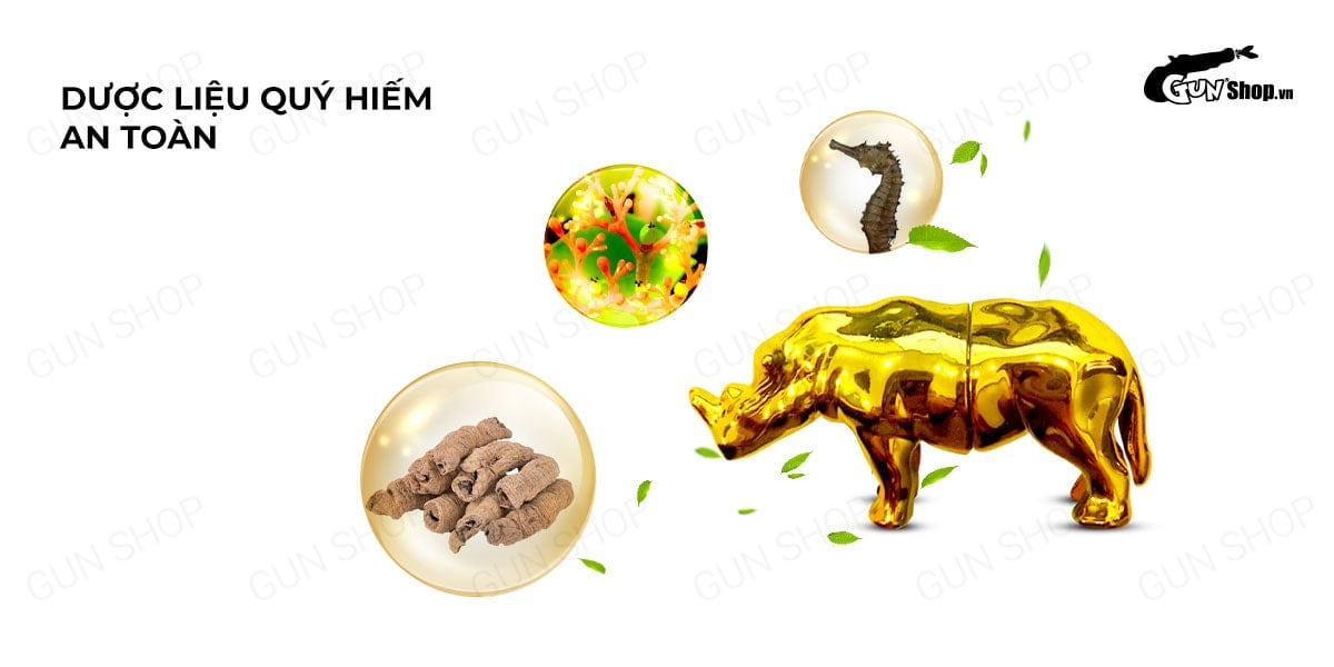 Viên uống phục hồi sinh lý Powergra For Men Rino 1 viên
