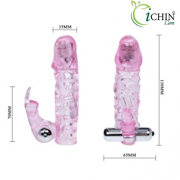 Bao cao su đôn dên Love Sleeve lưới có nhánh rung kéo dài