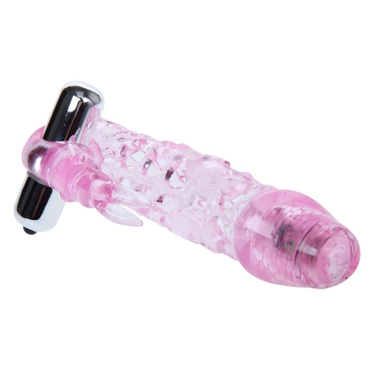 Bao cao su đôn dên Love Sleeve lưới có nhánh rung kéo dài