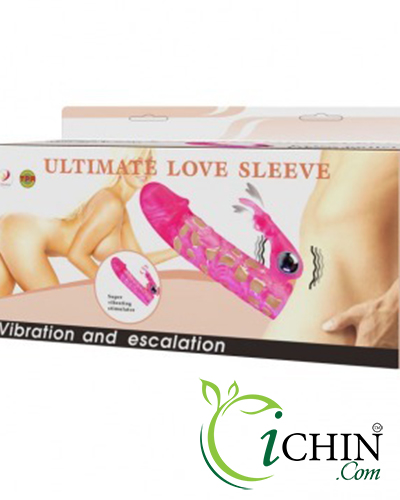 Bao cao su đôn dên Love Sleeve lưới có nhánh rung kéo dài