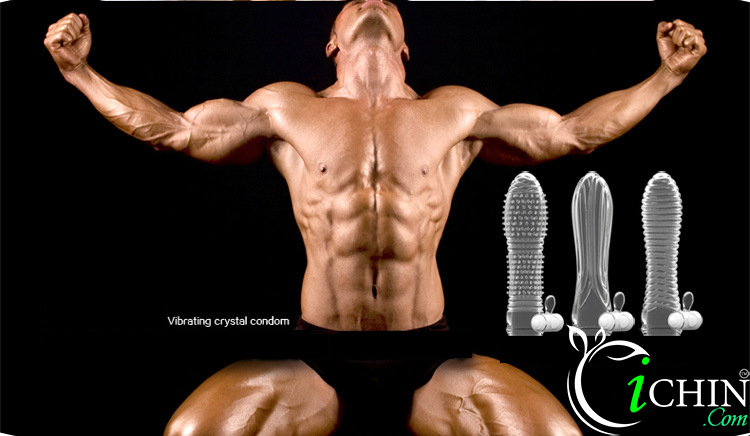Bao cao su gai Vibrating Crystal đôn dên rung êm ái kéo dài thời gian