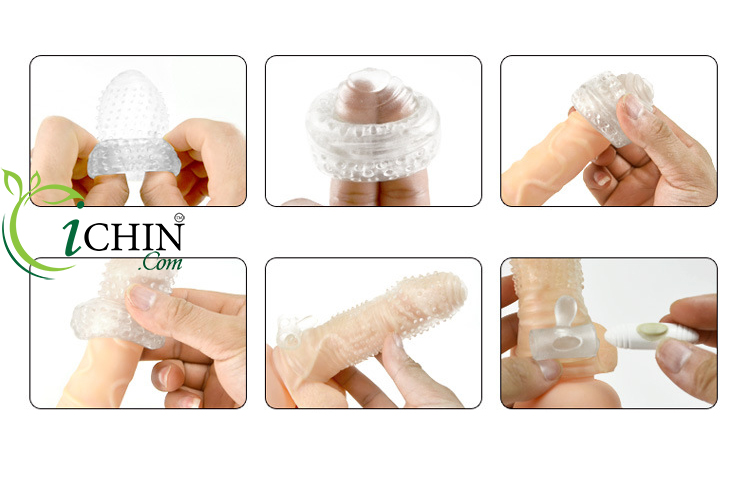 Bao cao su gai Vibrating Crystal đôn dên rung êm ái kéo dài thời gian