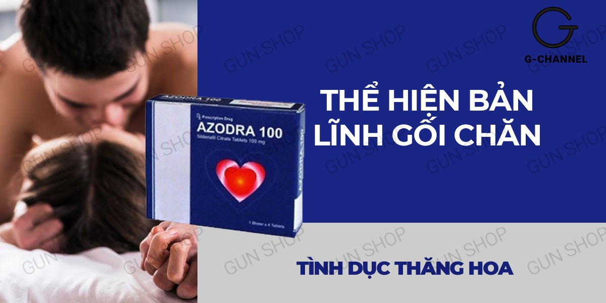 Viên uống cường dương Azodra 50mg kéo dài thời gian quan hệ