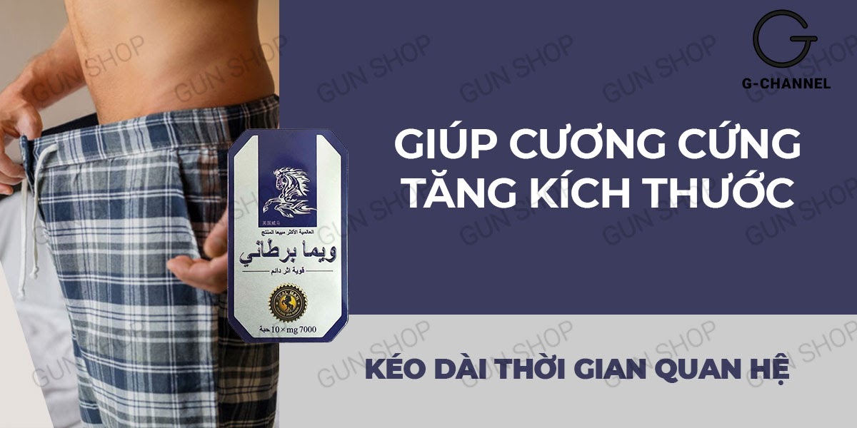 Ngựa Thái cường dương kéo dài thời gian quan hệ nam giới