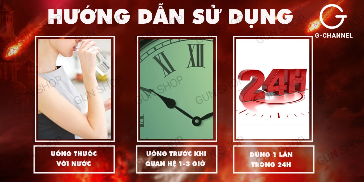 Viên uống cường dương Oxetine 60mg tăng sinh lý nam bản lĩnh phái mạnh
