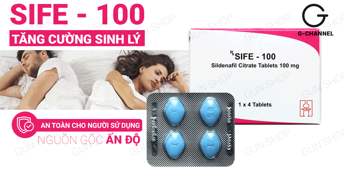 Viên hỗ trợ cương dương Sife 100 tăng sinh lý nam sung mãn