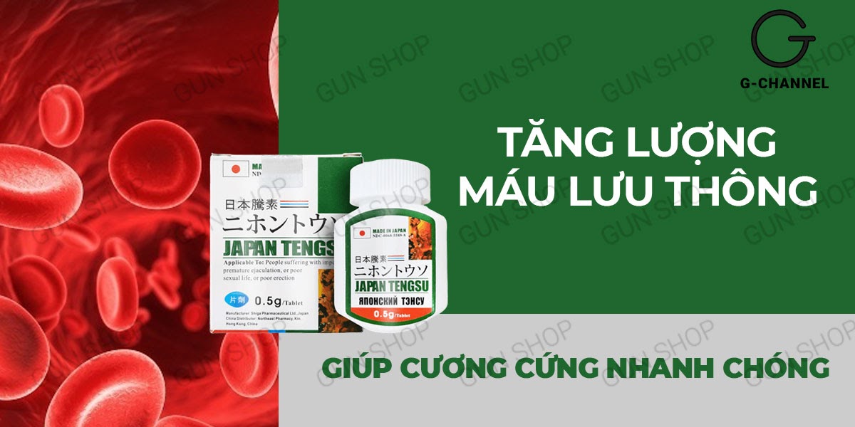 Viên uống cương dương Tengsu tăng sinh lý nam giới hiệu quả