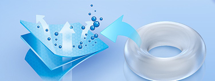 Vòng đeo Leten Silicone co giãn kéo dài cương cứng tăng hưng phấn