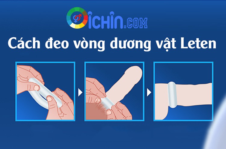 Vòng đeo Leten Silicone co giãn kéo dài cương cứng tăng hưng phấn