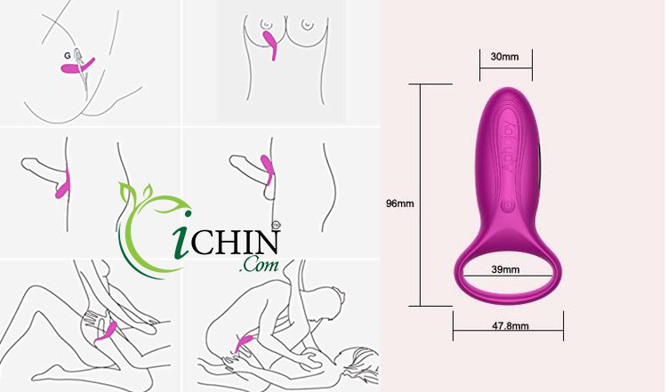 Vòng rung Aphojoy 7 chế độ pin sạc rung cực mạnh sang trọng