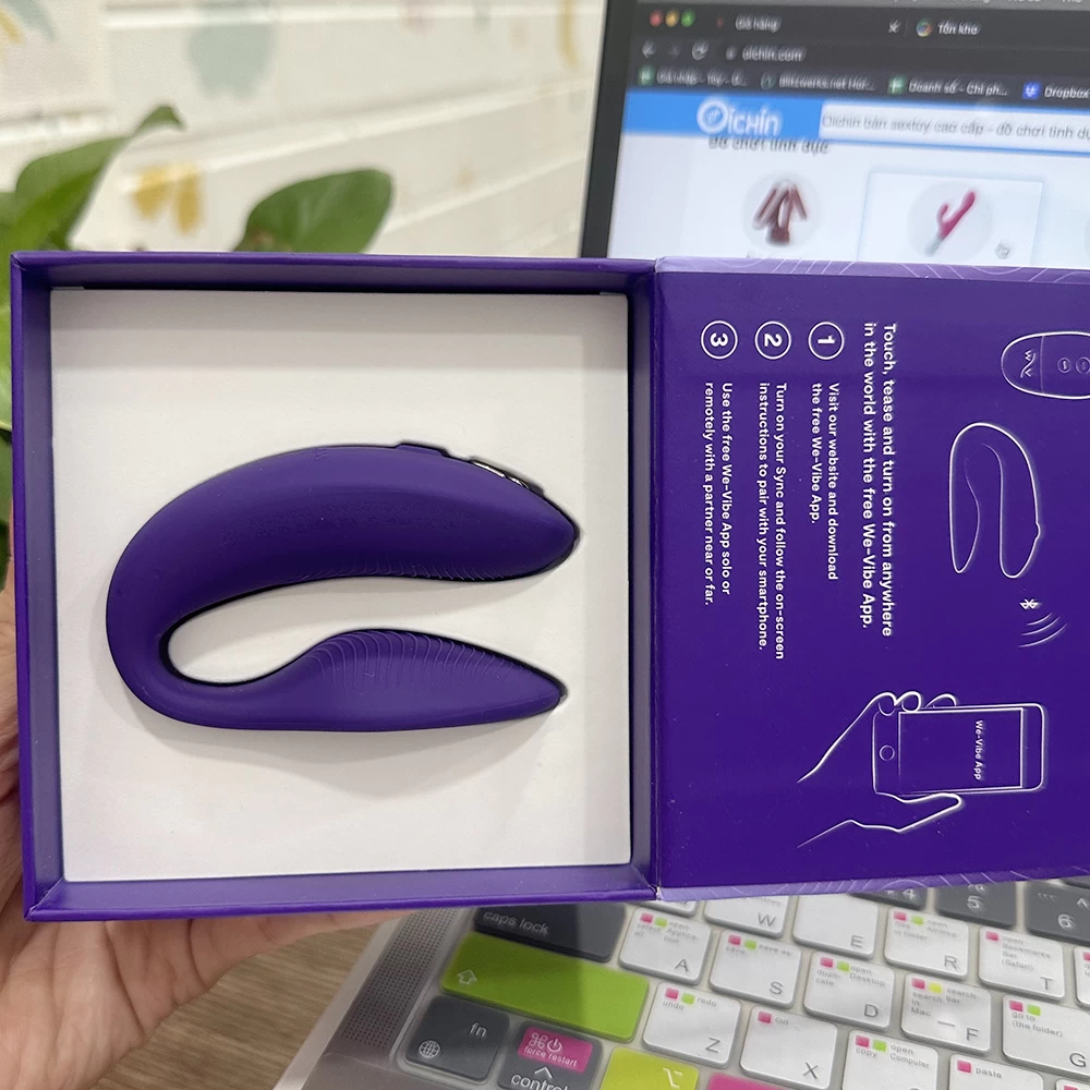 We-vibe SYNC rung 2 đầu điều khiển từ xa Canada cao cấp