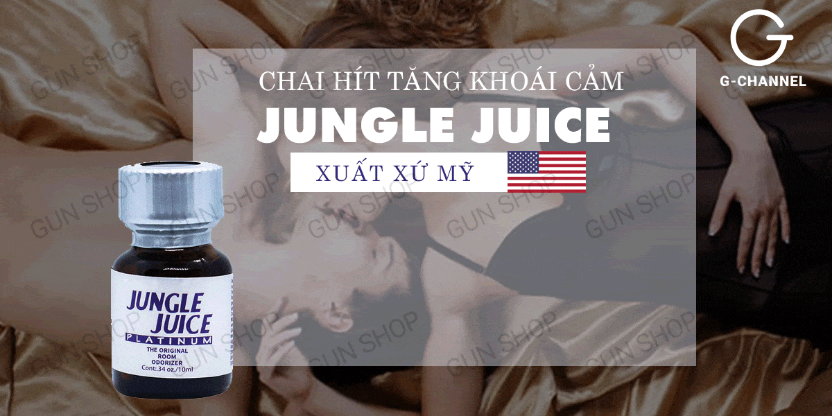  Bán Chai hít tăng khoái cảm Popper Jungle Juice Platinum - Chai 10ml mới nhất
