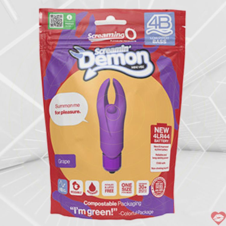 Mini Vibe Screaming O Demon Sừng 4B Linh Hoạt Kích Thích 