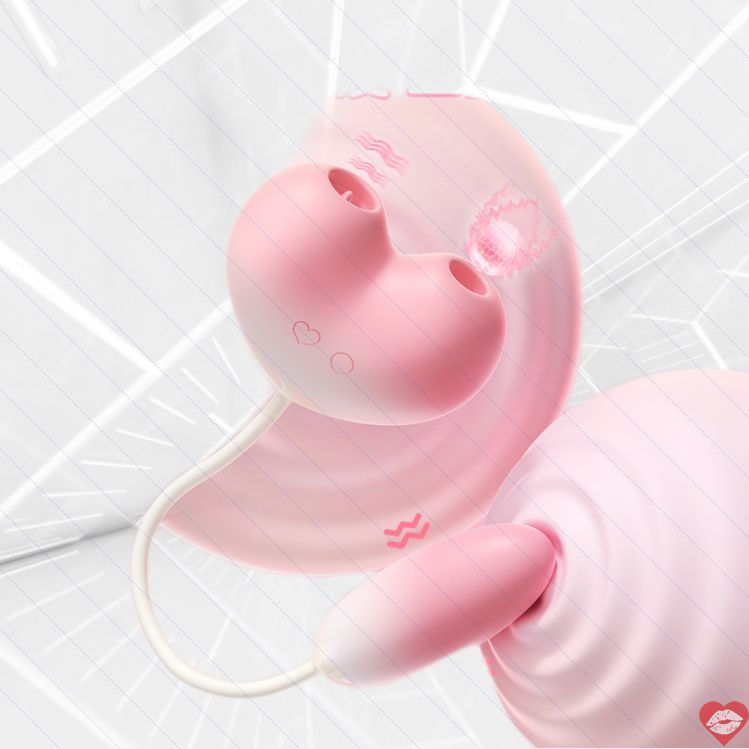 Peach Pig Zemalia Lưỡi Hút Rung APP Đa Năng 