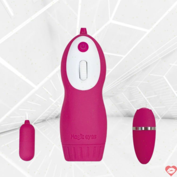Magic Eyes LaFree Rotor Đôi Hồng Rung Mạnh Nhật