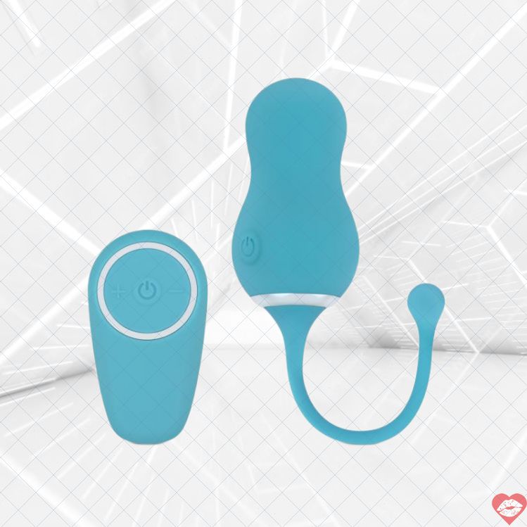 Trứng Rung Elena Xanh Remote Siêu Thú Vị Cặp Đôi 