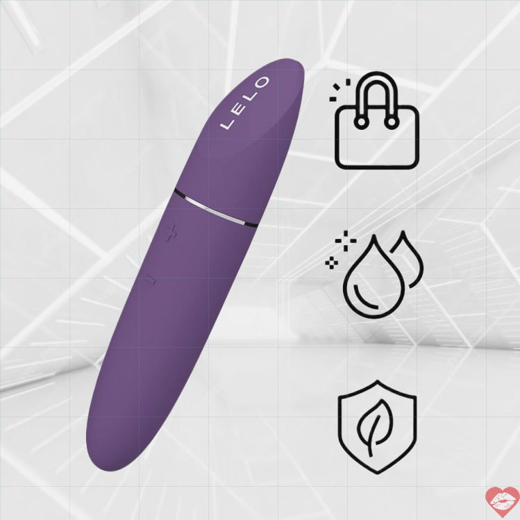 Lelo Mia 3 Lipstick Clit Rung Tím Hồng Mạnh Tập Trung