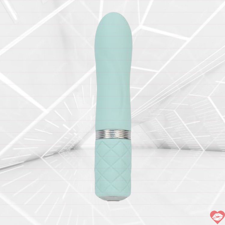 Pillow Talk Flirty Vibe Xanh 11cm Rung Mạnh Hấp Dẫn 