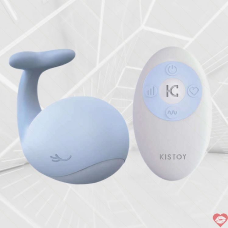 Young Doris Kiss Toy Trứng Rung Cá Voi Vui Nhộn 