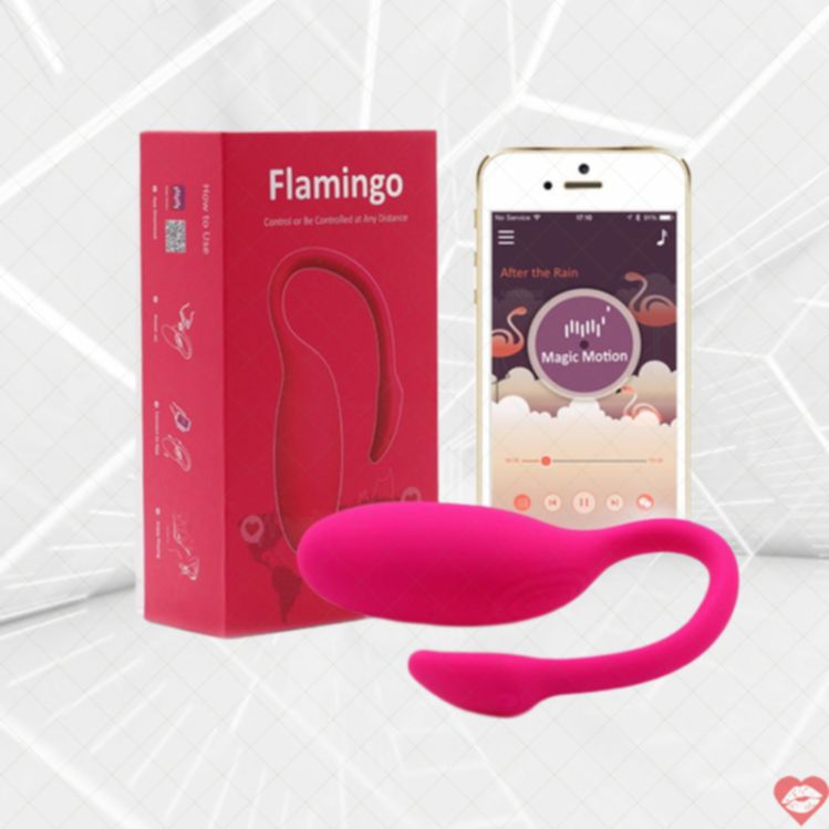Magic Motion Flamingo Trứng Rung Bluetooth APP Siêu Khoái