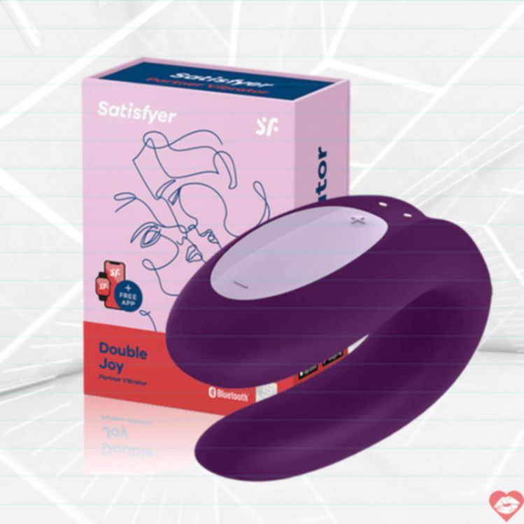 Satisfyer Double Joy Rung App Cặp Siêu Vui
