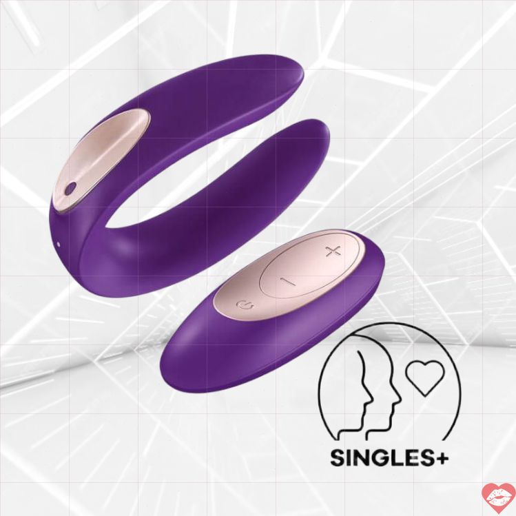 Satisfyer Double Plus Remote Cặp Đôi Thâm Nhập Sâu