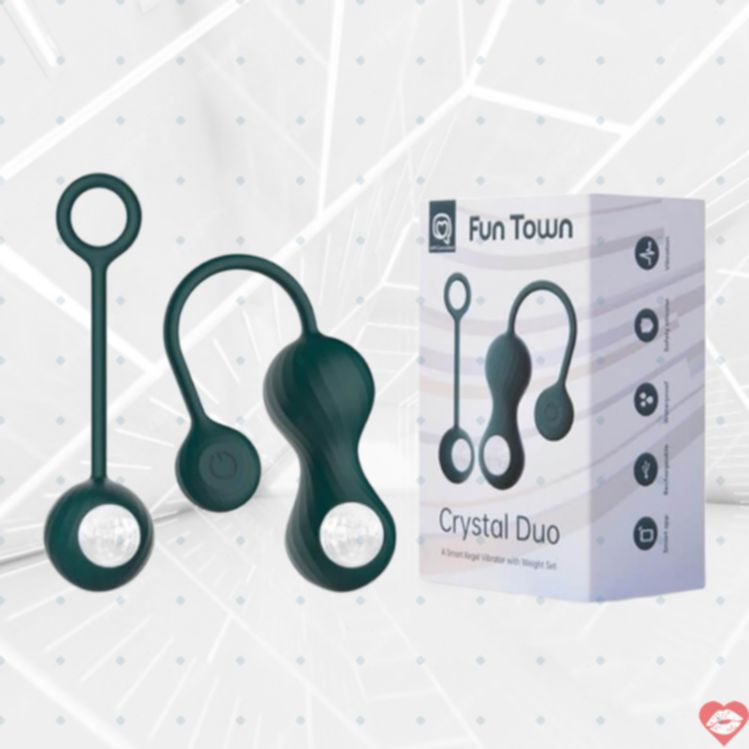 Magic Motion Crystal DUO kegel vibrator app tạ tăng co bóp