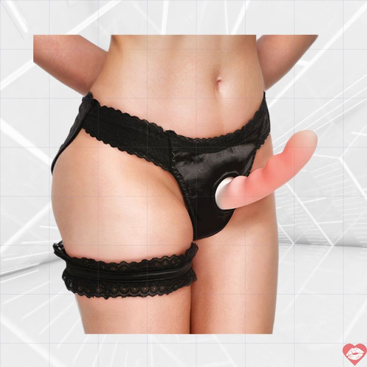 Strapon Jolie Lace Harness Nữ Tính Thoải Mái Tối Đa 