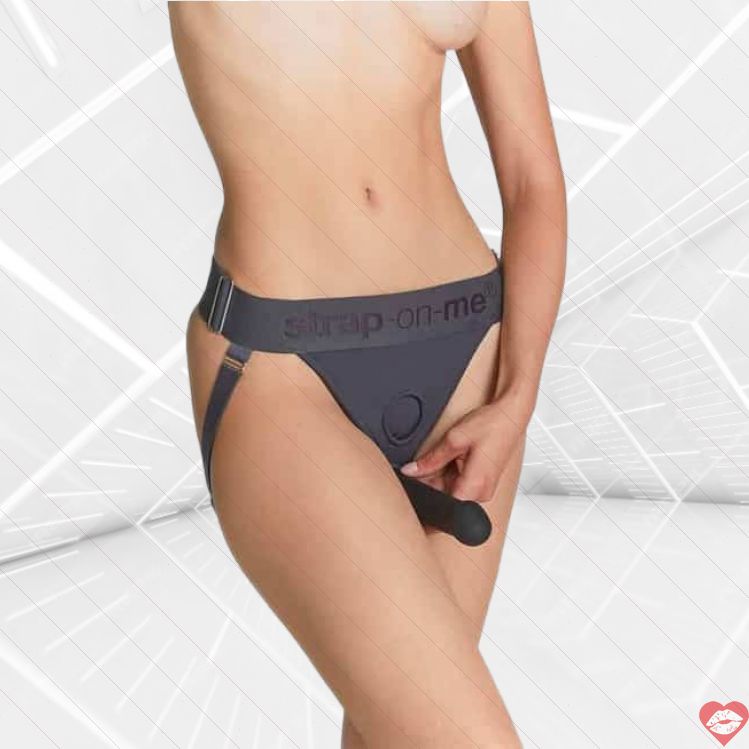 Harness lingerie xám Strap-on-me đa năng quyến rũ chết người 