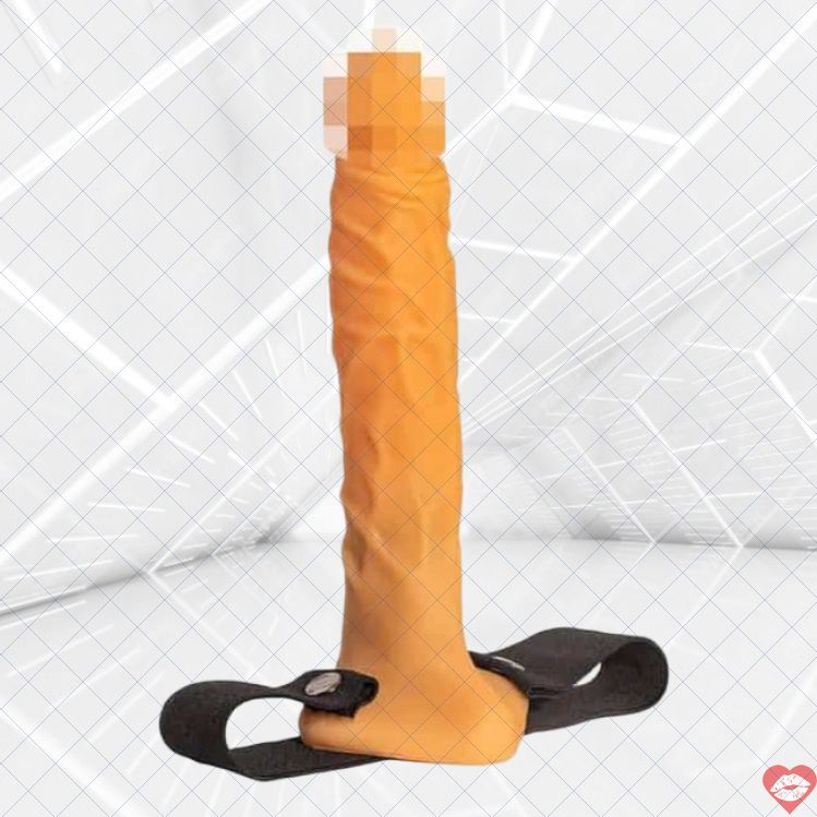 Strapon Rỗng Jaga Jaga 20cm Da Thật Hoang Dã! 