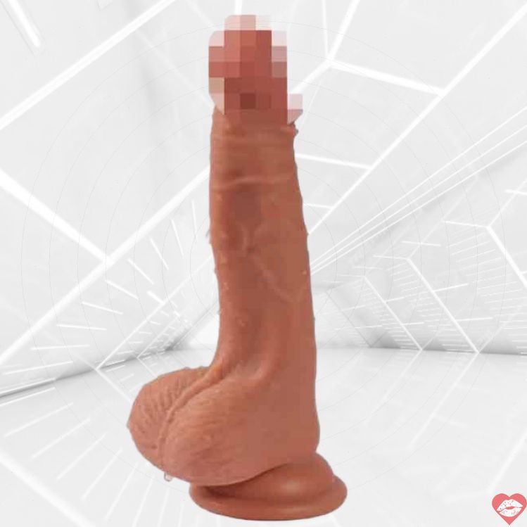 Dildo Strap On Dual Layer 19cm Real Thực Tế Thỏa Mãn Đỉnh 