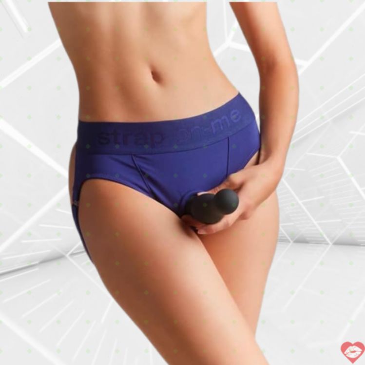 Strap-on Heroine Harness L Xanh Chắc Chắn Thoải Mái 