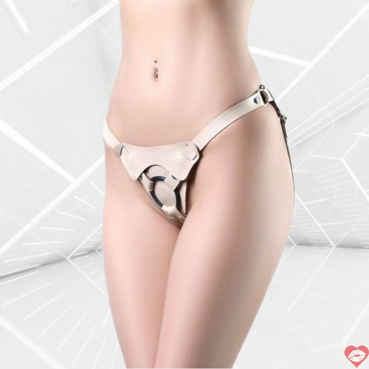 Trusiki BDSM Arsenal Eva Strapon Da Beige Thật Tuyệt 