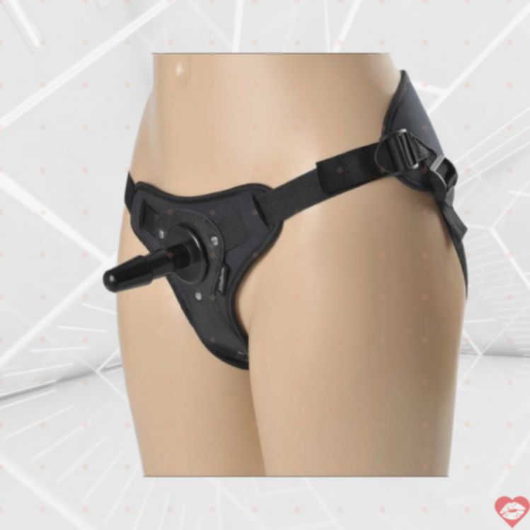 Strapon Dual Peak Sitabella Neoprene Đen Đa Năng 