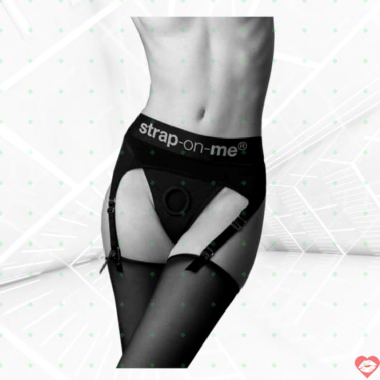 TruSi Strapon Rebel S Đen Harness Tiện Lợi 