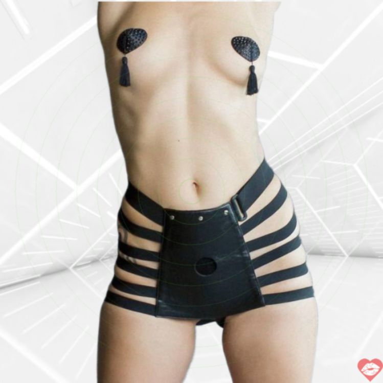 Strap-on Lola No Mercy panties đen M/L chất lượng cao 