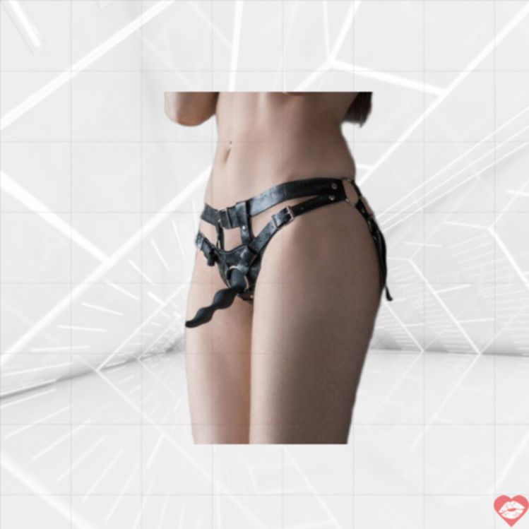 Strapon Lola No Mercy Plug Đen Kích Thích Mạnh 