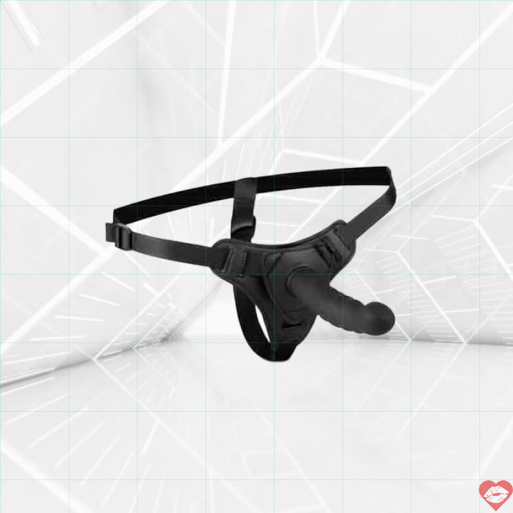 Easytoys Strap-on Cong 14.5cm Đen Pegging Đỉnh Cao Nồng Nhiệt 