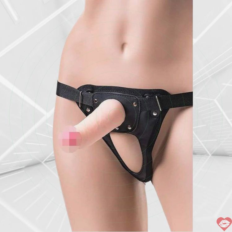 RealStick Jax Strap-on TPR 17.9cm Da Thật Pegging 