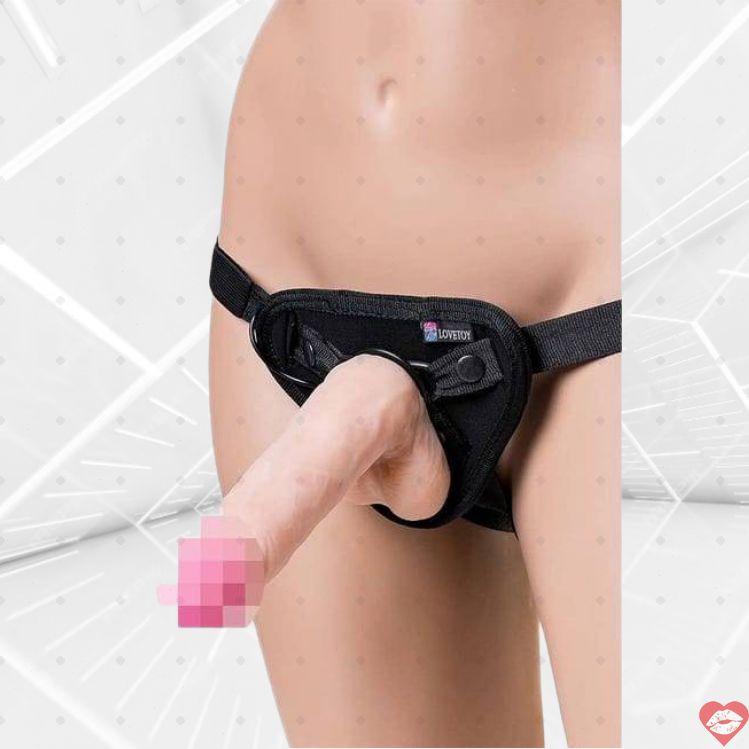 Strapon Rung LoveToy Uni 19cm Màu Unisex Hot 