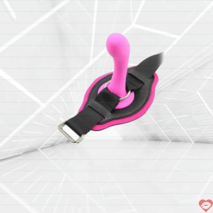 Roomfun Strap-on Hồng Đùi 12cm Mới Lạ Kích Thích 